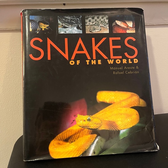 Vibrant Snakes of the World Book - Black and Orange Cover - Picture 1 of 10